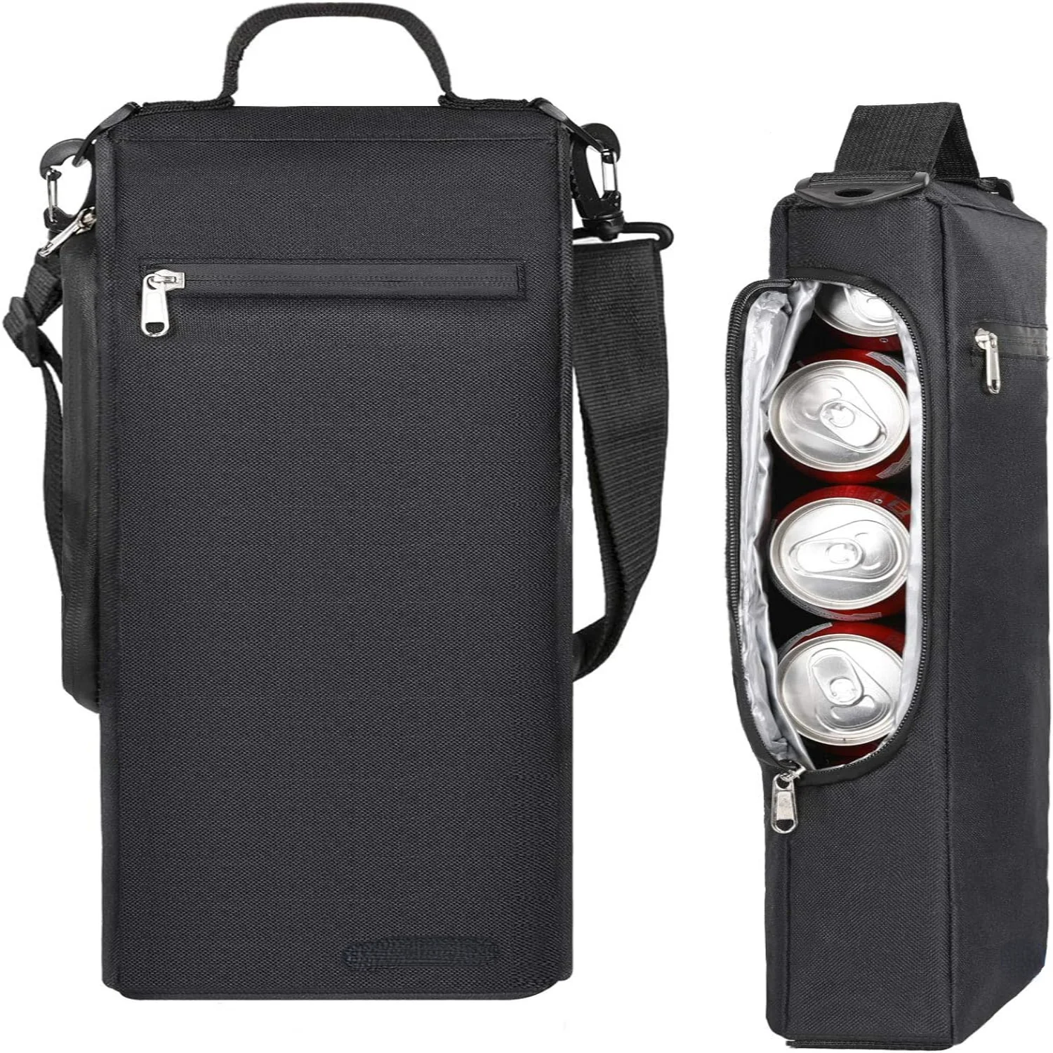 

AROUY Golf Cooler Bag - Golf Accessories for Men and Small Soft Cooler Bags Insulated Beer Cooler Holds a 6 Pack of Cans or Two