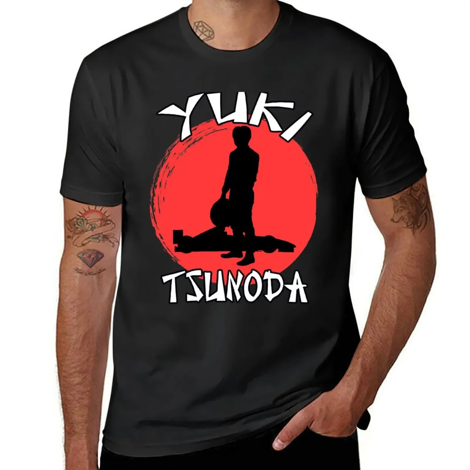 yuki tsunoda T-Shirt new edition plus size clothes T-shirt men