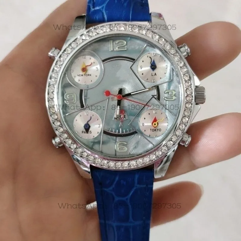 

24-Hour Shipping Quartz Fashion Couple Plate Boys and Girls Belt Watch