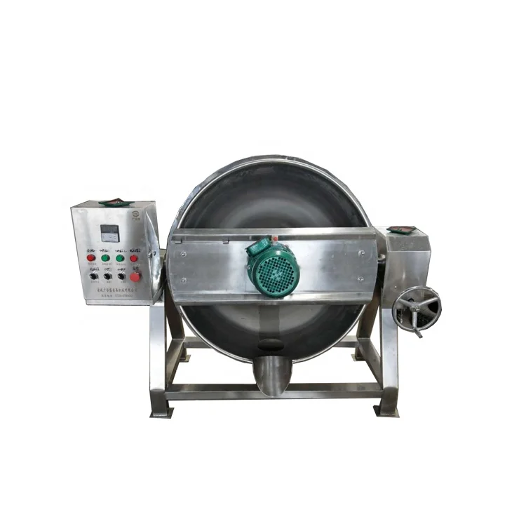 Burner Jacketed Kettle with Mixer for Sale