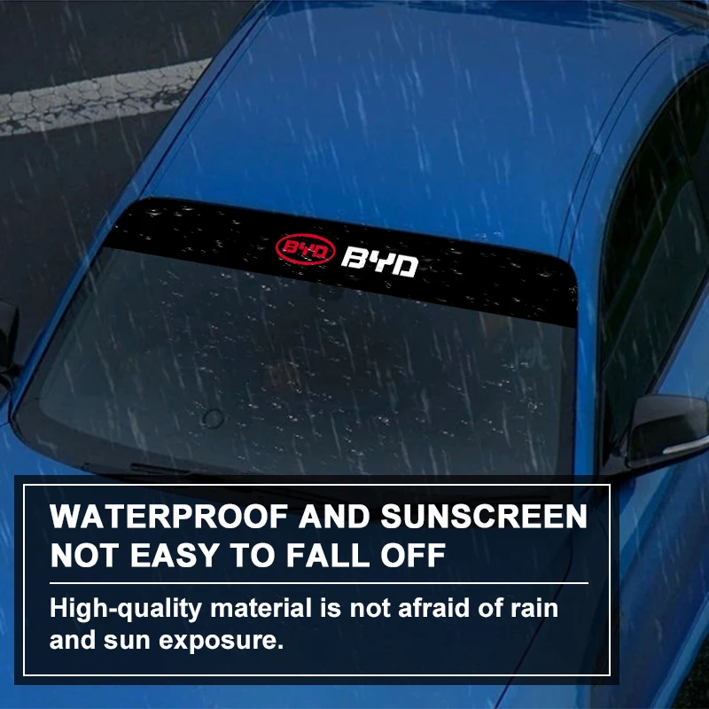 BYD Windshield Decals Front/Rear - Fits Atto3, Tang, Yuan+ - Image 5