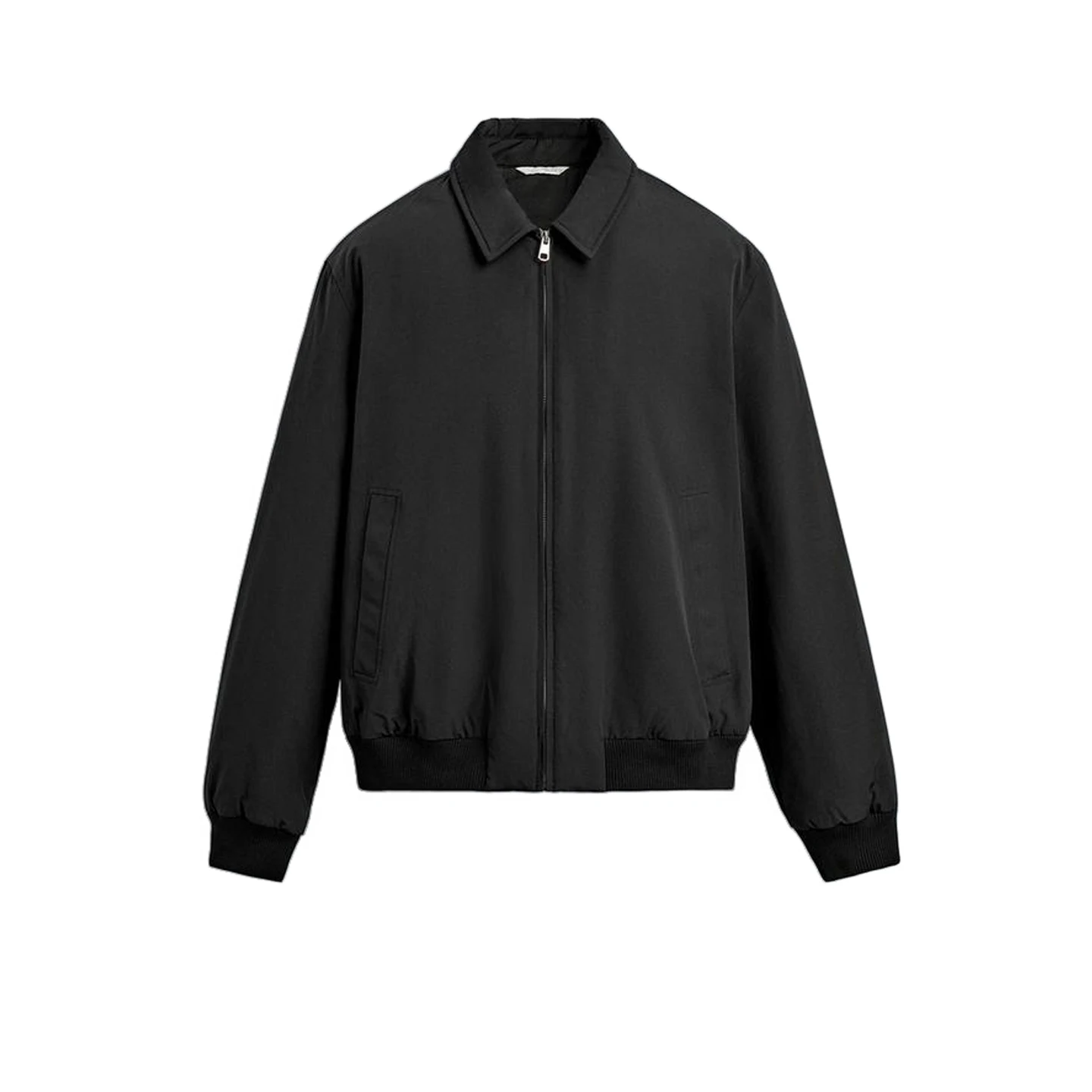 Novo outono masculino solto ajuste piloto jaet americano casual sle casaco de algodão gola virada para baixo juventude faion suporte tamanho puro c...