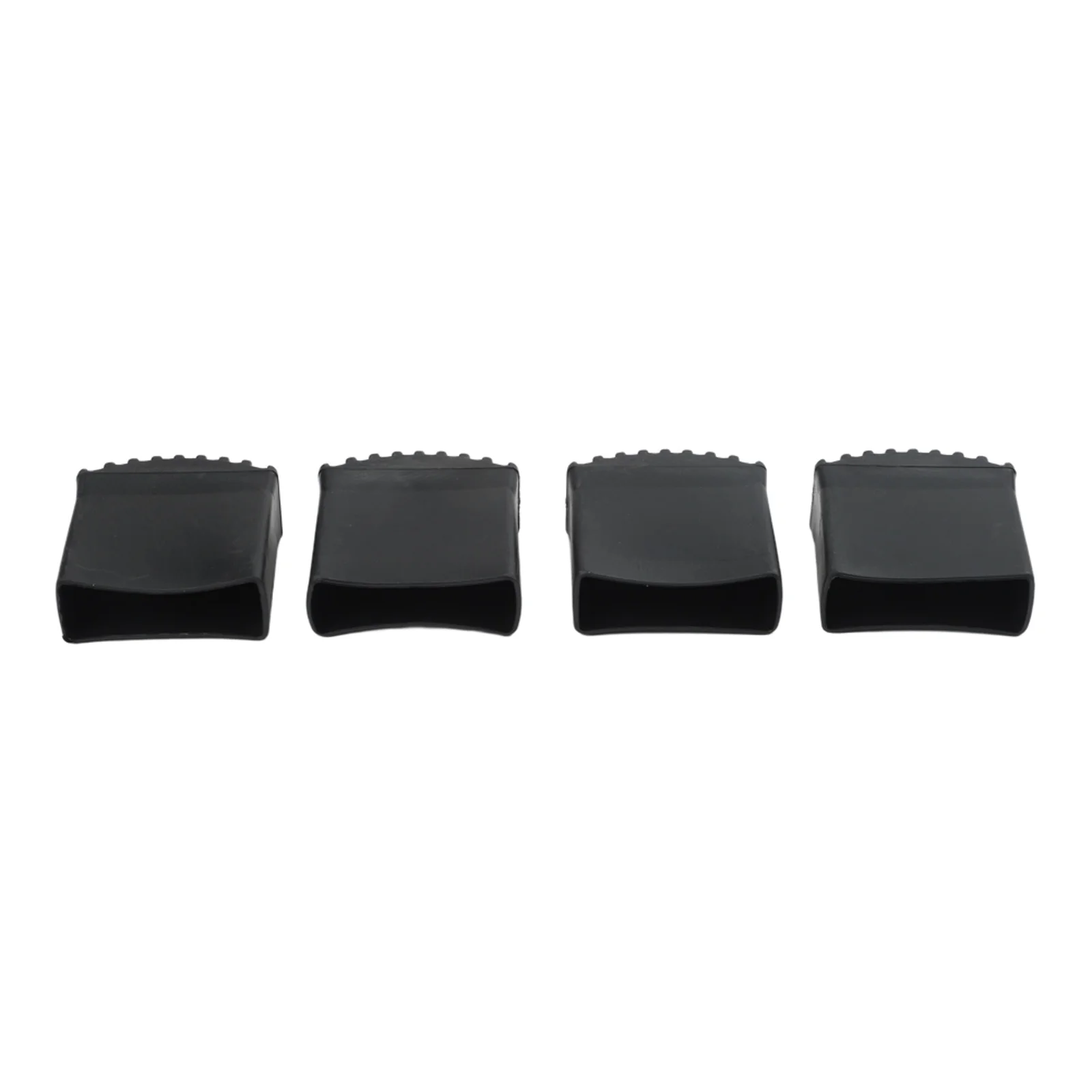 4 Rubber Replacement Feet for Aluminium and Wooden Ladders Enhancing Stability and Protecting Flooring from Damage
