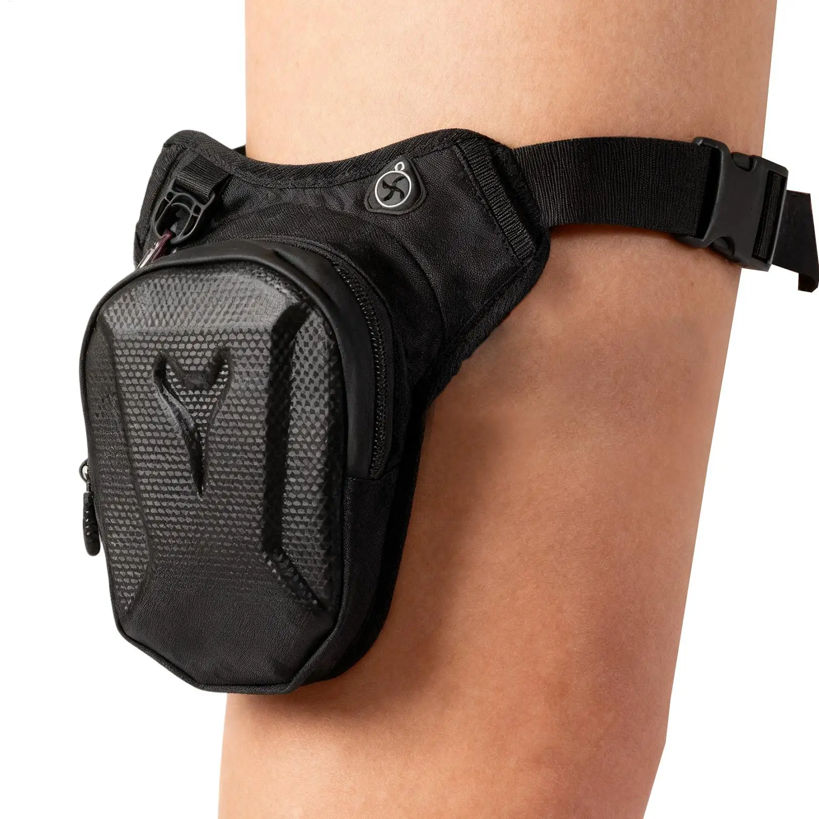 

new Motorcycle Leg Bag Waterproof, Cycling Waist Pouch for Riders, Commuting Adventure Road Trip Storage