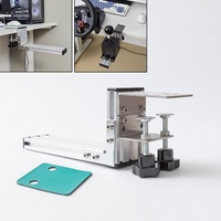 Aluminum Profile Bracket Gear Shifter Sim Racing Game Clip Table Clamp Mounting For Logitech G27 G25 TH8A PXN V10 V99A7 MOZA HGP