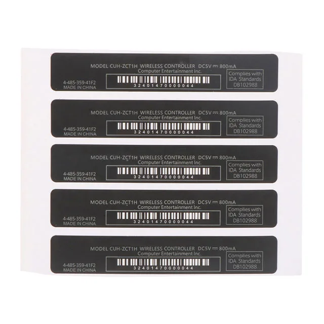 Draadloze Game Controller Label Voor Ps4 Game Controller Shell Sticker Back Paster