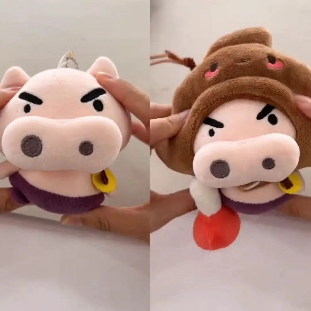 ตุ๊กตาเครยอนชินจัง โนฮาระ ชิโร่ บุริบูริซาเอมอน ตุ๊กตาห้อยกระเป๋า คันทามุ・โรโบ ของเล่นแอคชั่น คาเมน ตุ๊กตาผ้าเนื้อนุ่ม น่ารัก ของขวัญสำหรับเด็ก