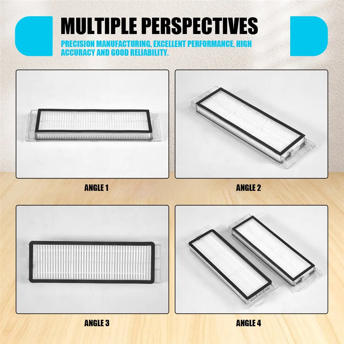 

ABPO 8 шт. сменных HEPA-фильтров для Xiaomi Roborock S5 S50 S51 S55 S6 S6 MAXV S5 MAX T6 T7 S4 Max S4 E5 E4 E20 E25 E35 C10
