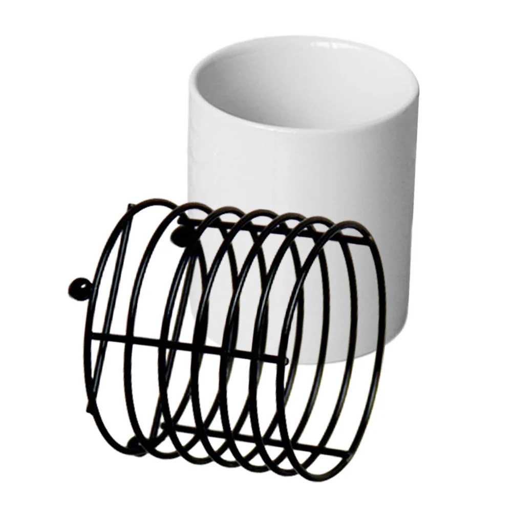 

Ceramic Pen Holder Makeup Brush Organizer Multifunctional Desk Stationery Organizer Pencil Cup Pencil Holder for Desk