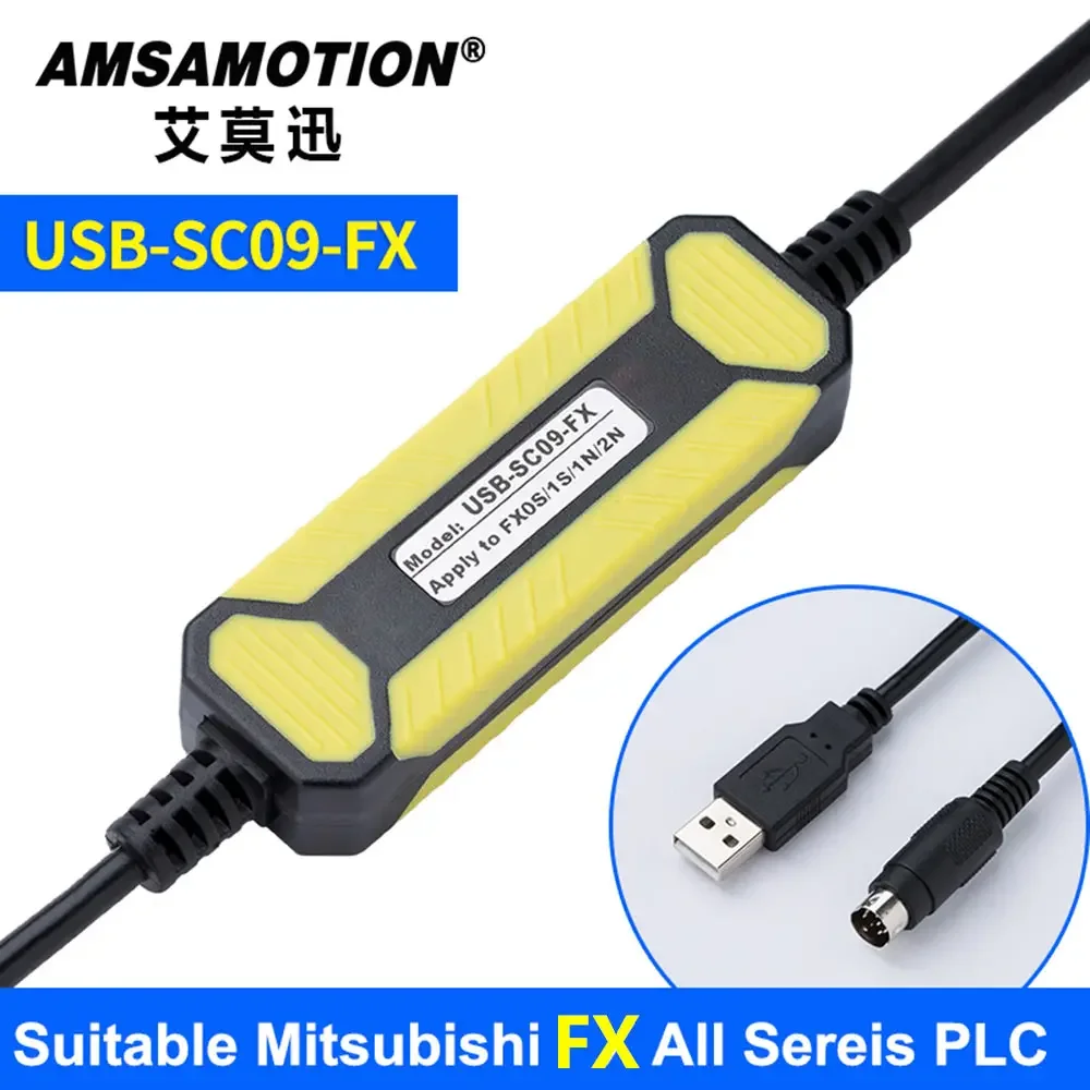 USB-SC09-FX For Mitsubishi FX PLC Programming Cable RS422