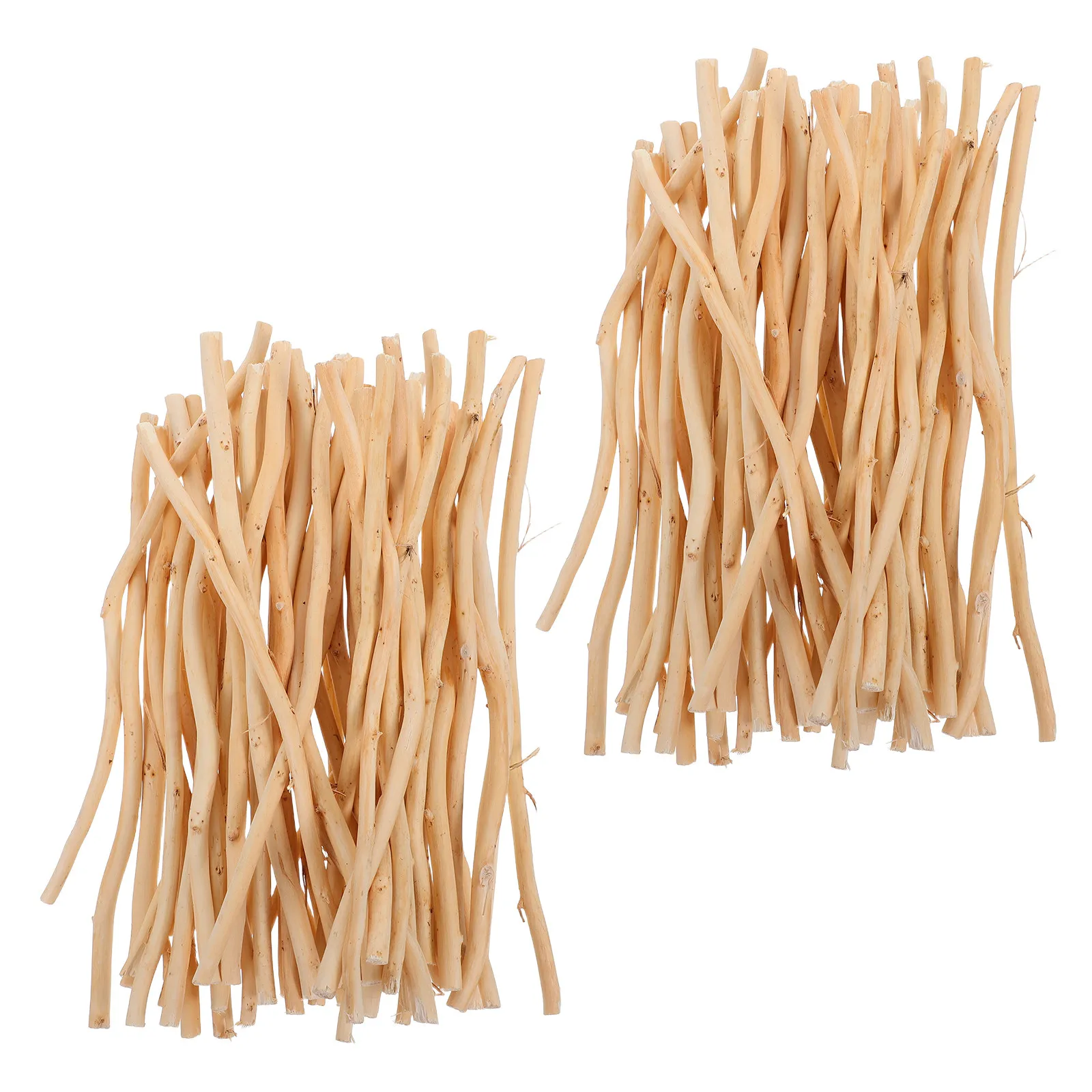 100Pcs Natural Wood Sticks 7.9 Decorative Dry Twigs for Craft Supplies Floral Arrangement Vase Filler Rustic Branch Decor