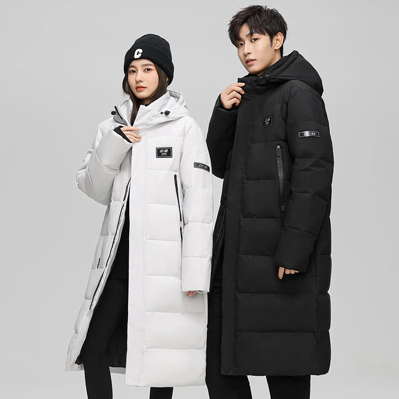 

Зимние мужские пуховые парки высокого качества-30, мужская ветровка, уличная зимняя куртка, мужские белые утки, утепленные теплые парки с капюшоном