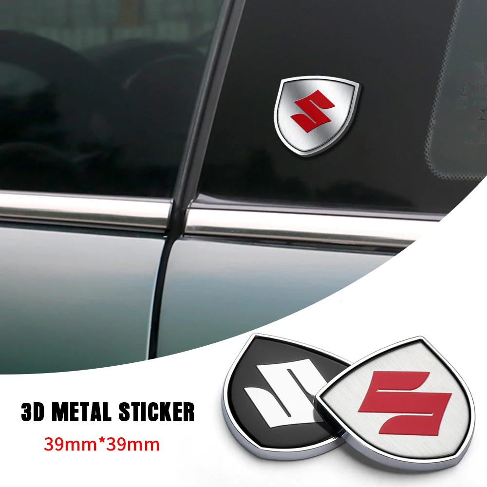 WXGBH Car Emblem For Suzuki Swift 2010-2017,ABS Material Grille Logo Badge  Emblem Sticker Car, image size:1000x1000