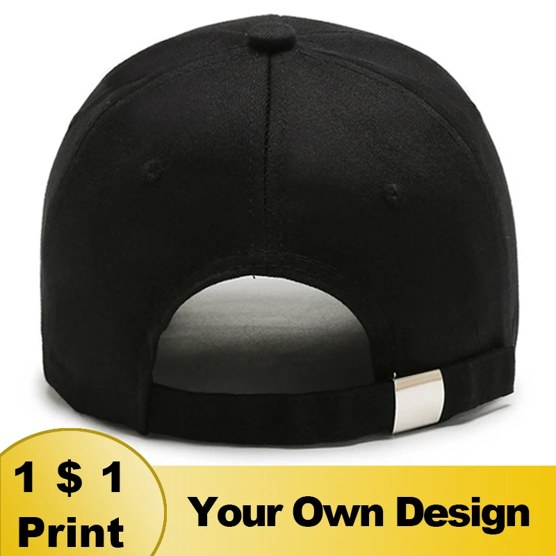 Hat Print Logo Baseball Cap Men\'s And Women\'s Solid Color Sun Hat Casual Hat Outdoor Sports Hip-hop Hat Golf Hat Fishing Hat