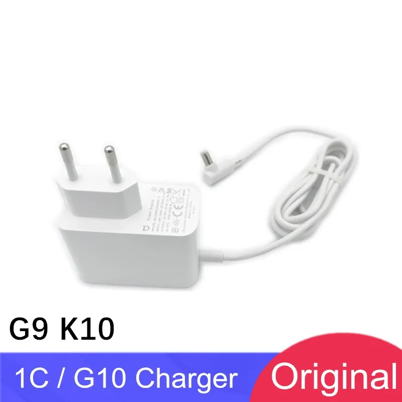 Original Xiaomi 1C K10 G9 G10 Wireless Handheld Vacuum Cleaner SCWXCQ02ZHM Charger Replacement Spare Power Adapter with EU Plug