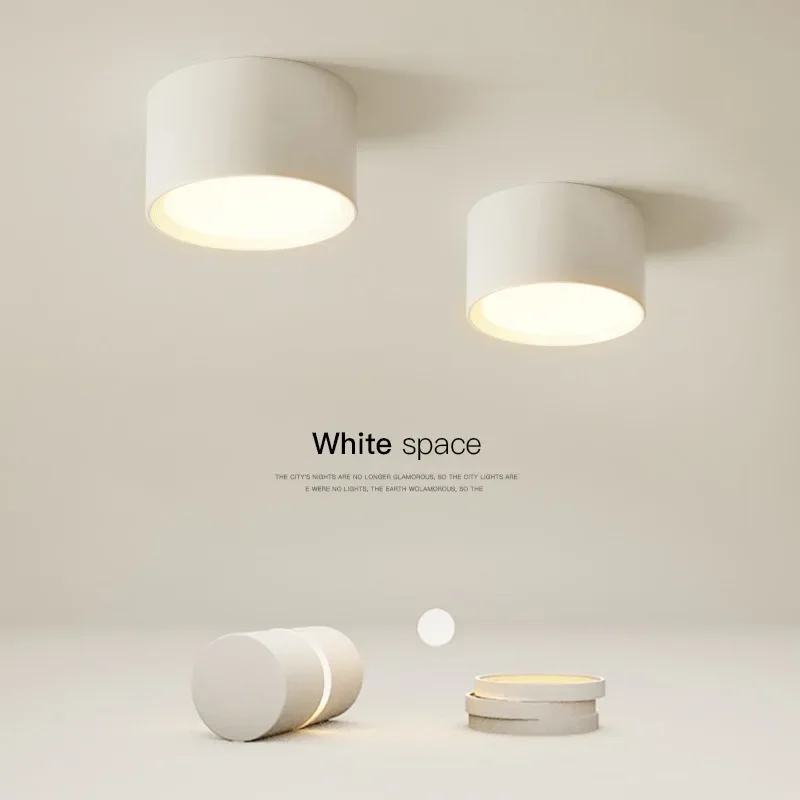 

Modern Simple Round Led Downlight Ceiling Lamp Living Room Bedroom Balcony Aisle Corridor Lights Lighting Foyer Entrance Fixture