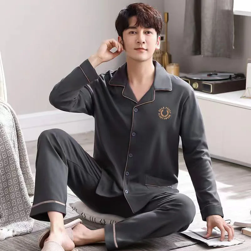 

Мужская одежда Одежда Мужской спортивный костюм Домашняя одежда Пижамы Молодежная одежда Y2K Повседневная одежда Полный мужской спортивный костюм Новый модный комплект для тренировок