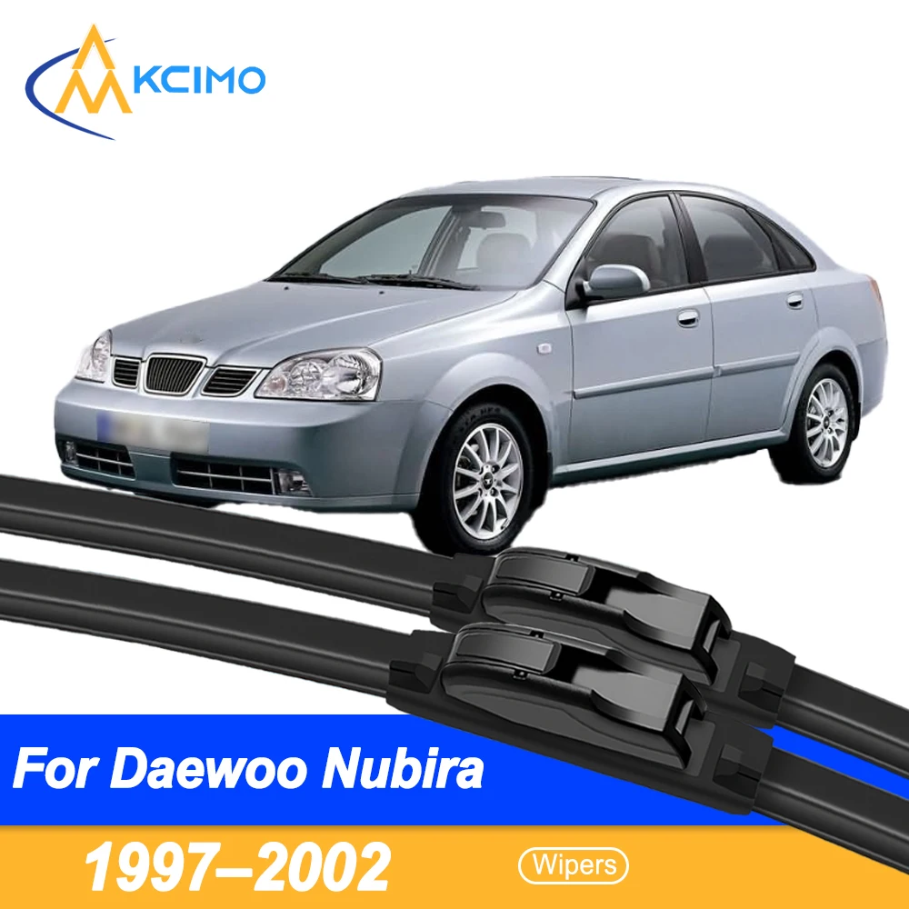 

For Daewoo Nubira Front Wiper Blade Car Wiper 1997–2002 Windshield Window Fittings 2pcs