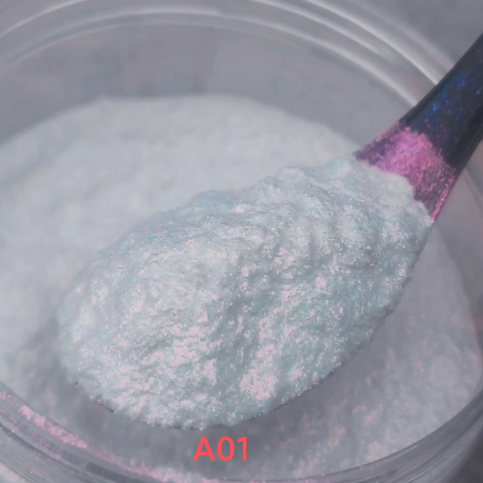 

25g Intense Sparkle Iridescent Ghost Raibow Pearl Pigment Powder