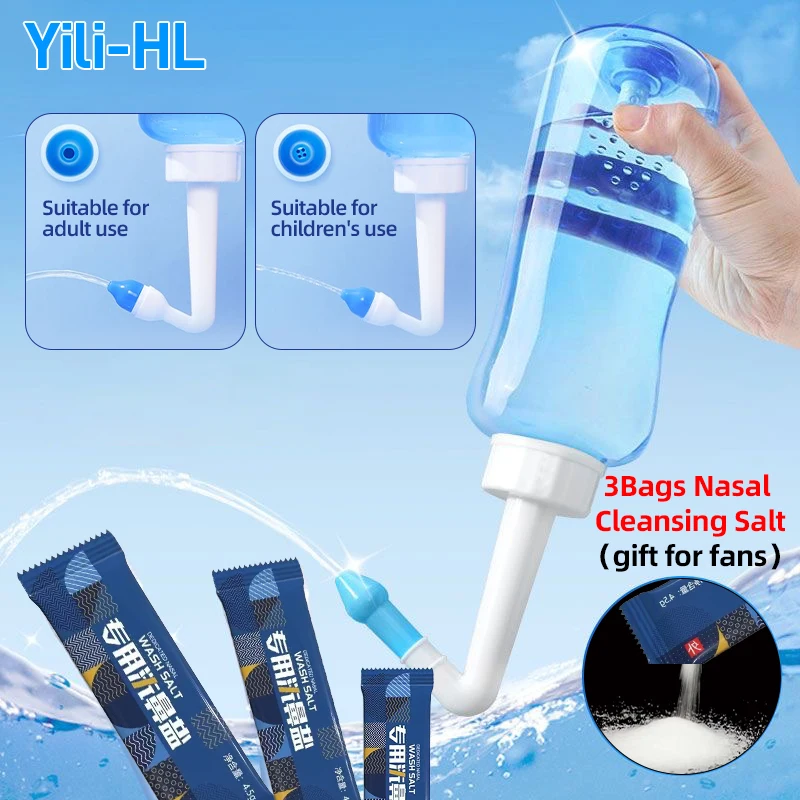 

Nose Cleaner Nose Washer Bottle Protector Nasal Irrigator 300Ml&500Ml Avoid Allergic Rhinitis Sinusitis For Kids Adult Neti Pot