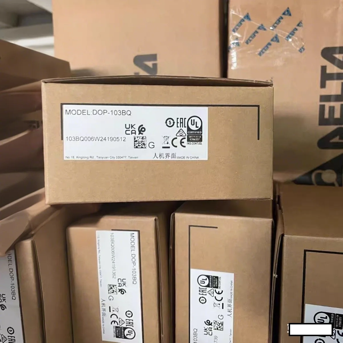Delta DOP-103BQ HMI touch screen 4.3 inch 480*272