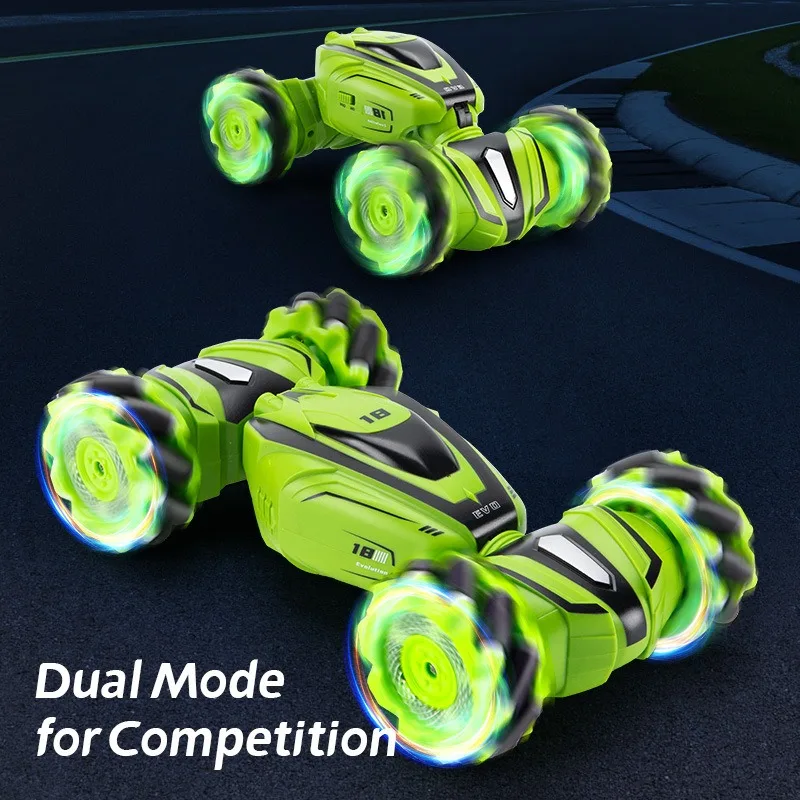 

4WD RC Car Toy 2,4G Радио с дистанционным управлением RC Часы Датчик жестов Вращение Твист Трюк Дрифт Автомобиль Игрушка для детей
