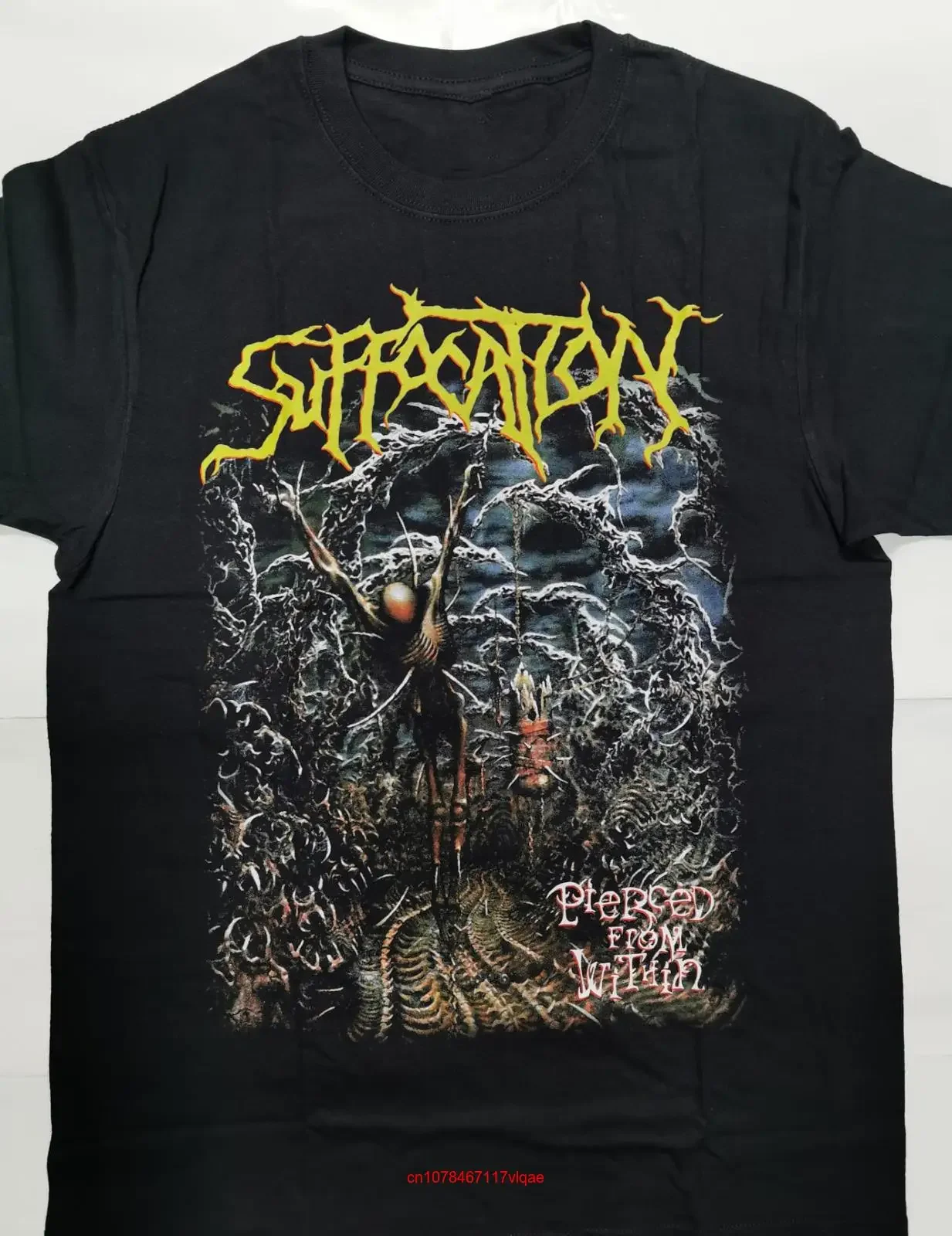 Hot Suffocation Band Black T Shirt Cotton S 234XL RM320 long or short sleeves