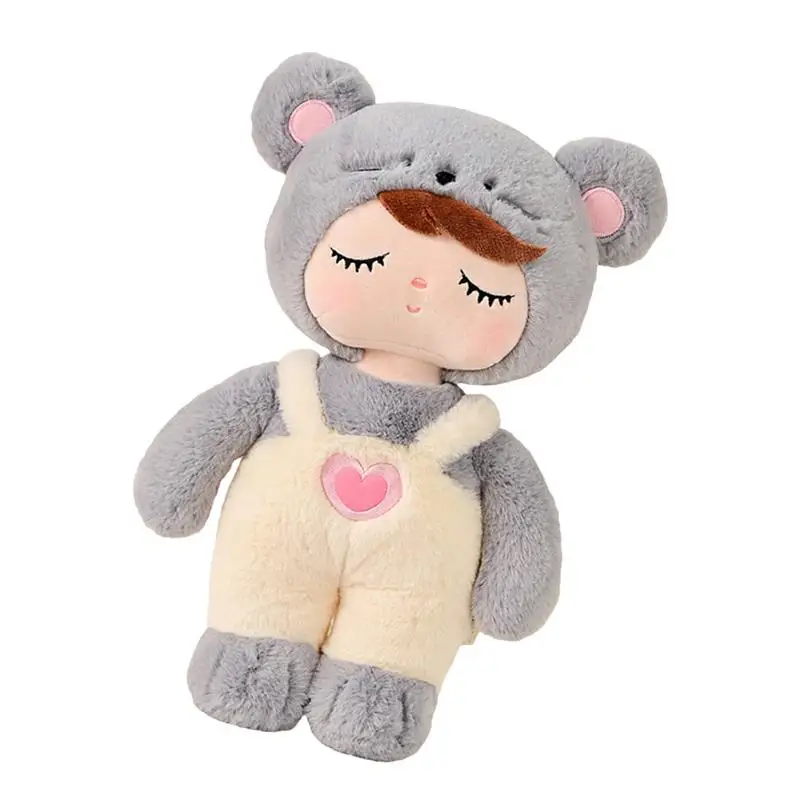 Boneka kelinci Model kecil untuk anak-anak, boneka kelinci mewah, mainan boneka kelinci lembut teman menyenangkan