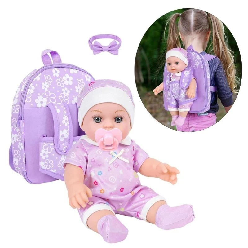 Reborns Doll Baby Doll -speelset met kledingaccessoires voor Girl Roleplay Game