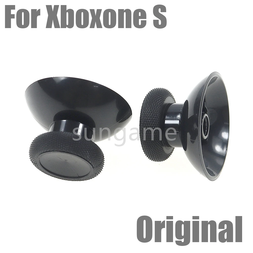 100pcs 3D Analog Joystick Stick For Xbox One Slim Controller Thumbsticks Caps Mushroom Game Head Rocker Replacement