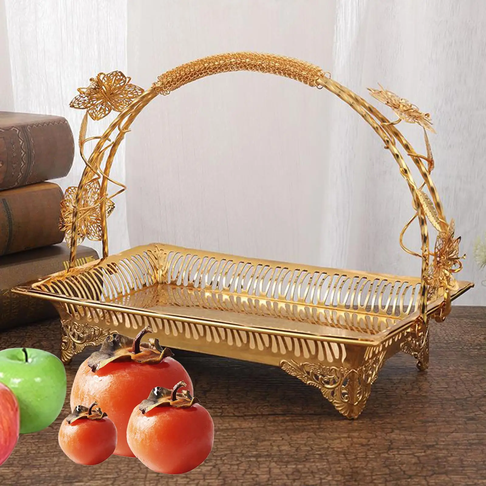 

Fashion Fruit Basket Bowl Candy Plate Basket Home Decor Party