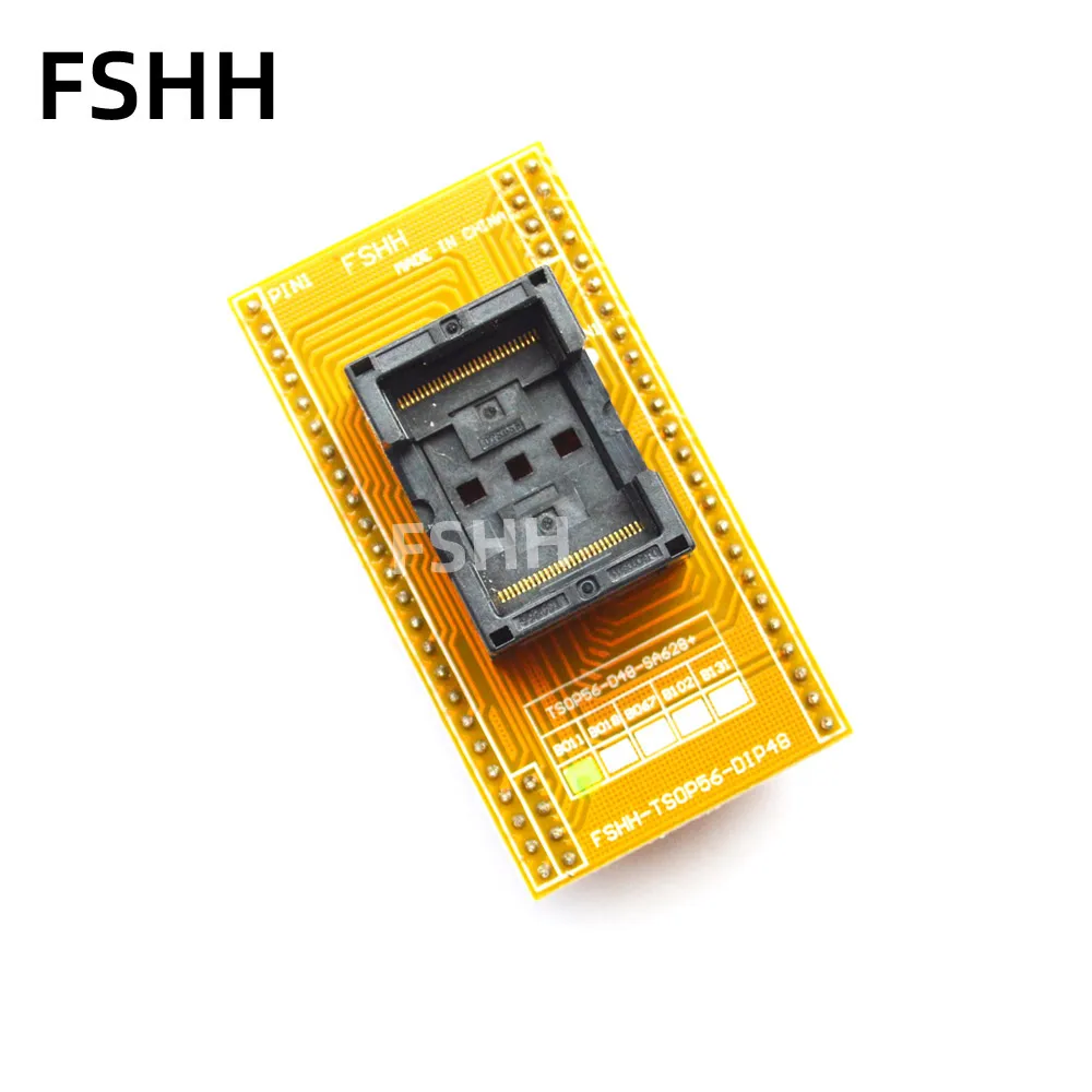 SA628-B011 Programmer Adapter TSOP56 to DIP48 socket SA628-B102 SA628-B018 SA628-B067 Adapter