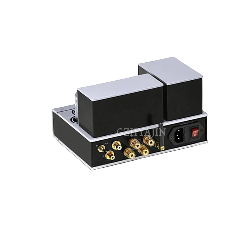 MUZISHARE i3 Vacuum Tube Power Amplifier22W*2 Headphone Amplifier Bluetooth HIFI Class A Fever Tube Amplifier 6H2N-EB*2 6P1*4