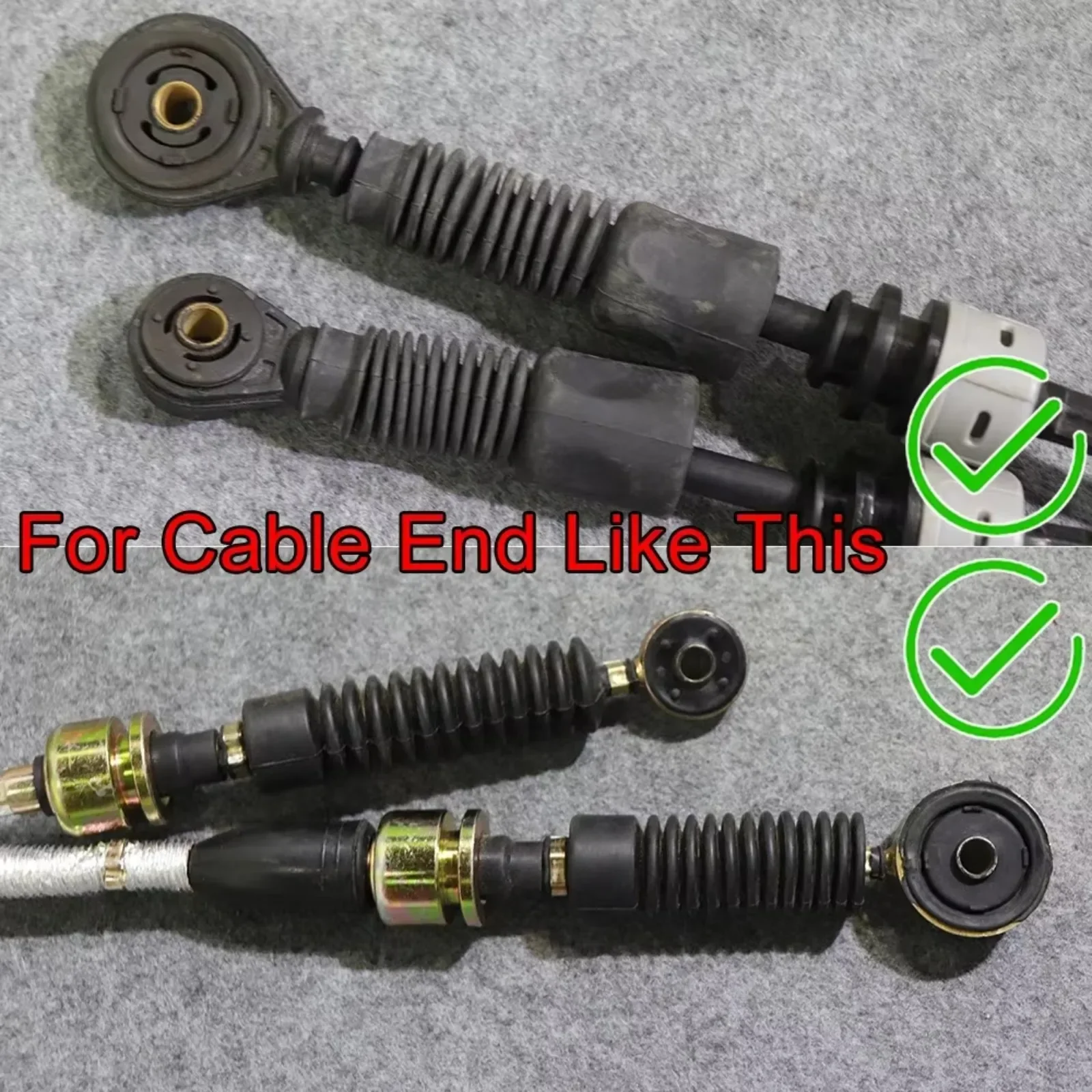 تحديث دليل والعتاد التحول كابل لميتسوبيشي أوتلاندر CU ZE ZF الربط جلبة محدد غسالة كوتر دبوس 2001 2002 - 2007 #3