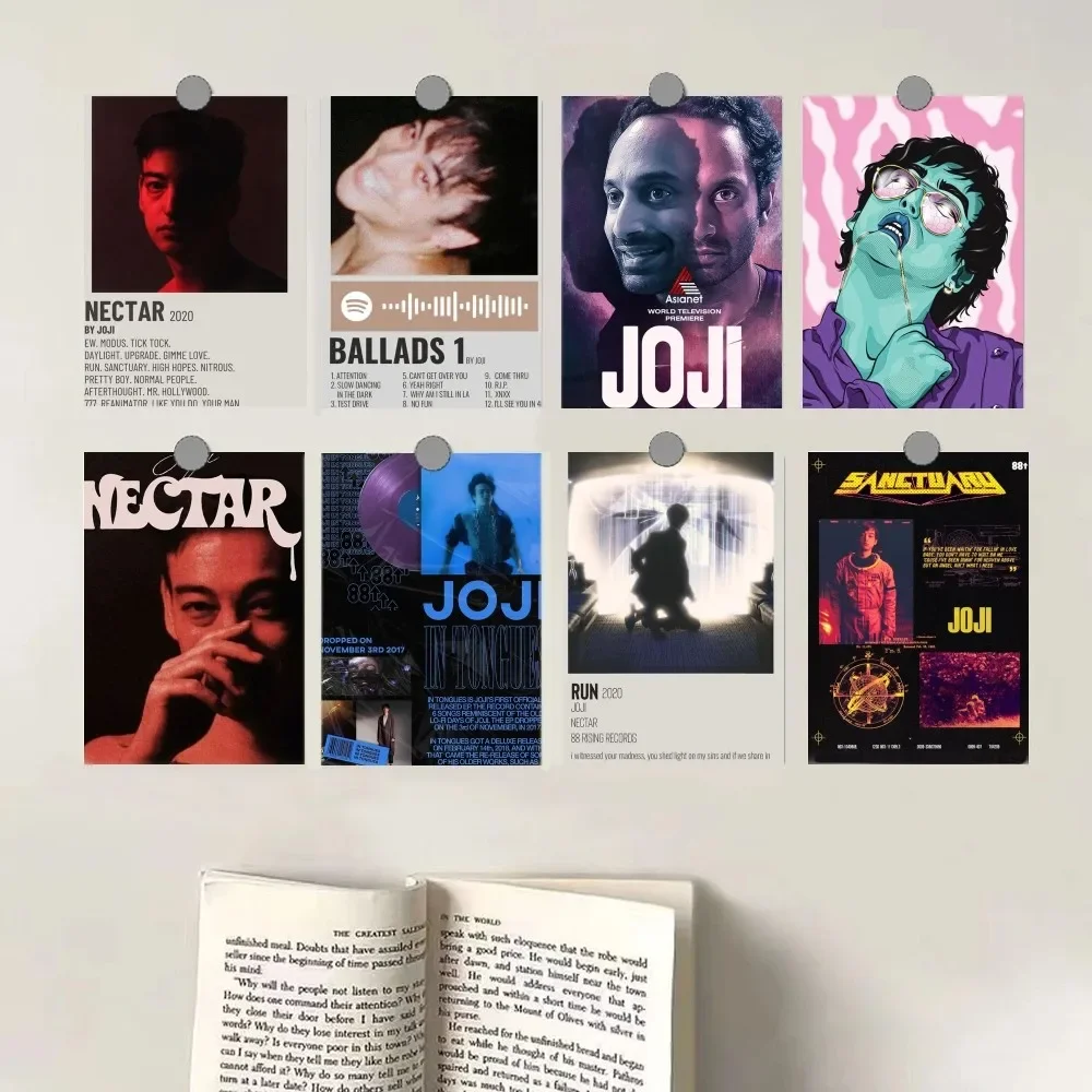 Póster en lienzo HD de Joji Nectar World Tour | Decoración de arte de pared musical personalizada