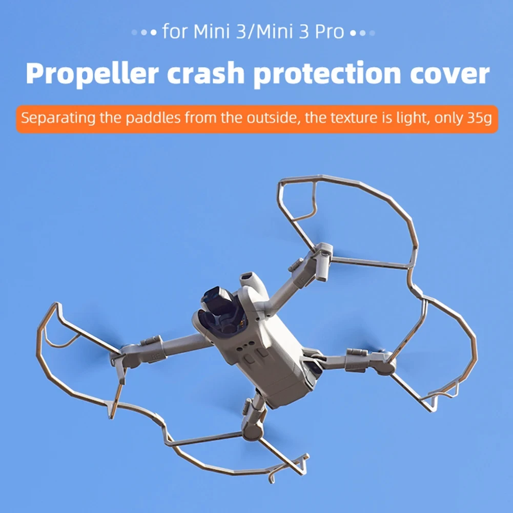 

Propeller Guard for DJI Mini 3 Pro Lightweight Propeller Protector Blade Bumper Safety Shield Anti-collision Drone Accessories