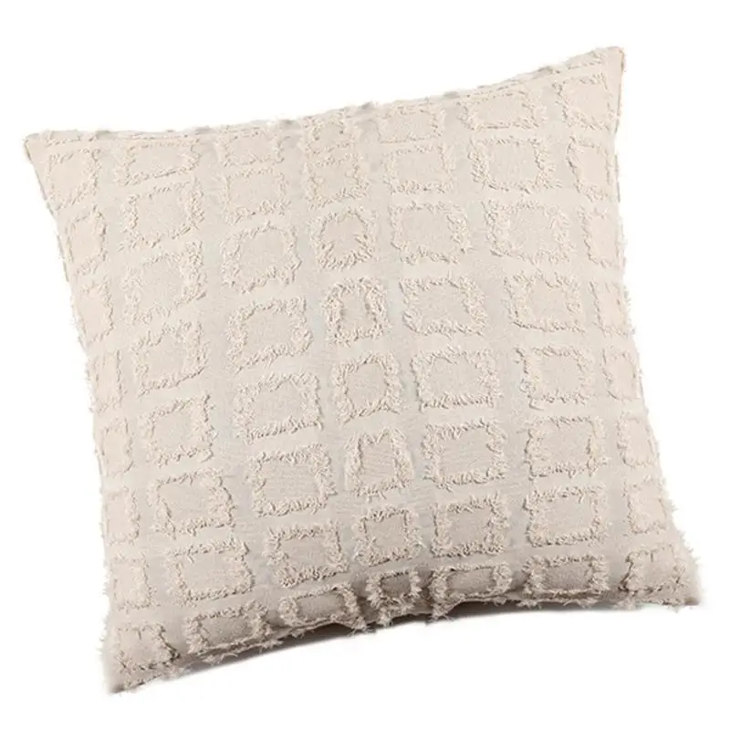 E8BD Sophisticated Couch Pillow Case Soft Fabric Pillowcase for Warm Homes Accent