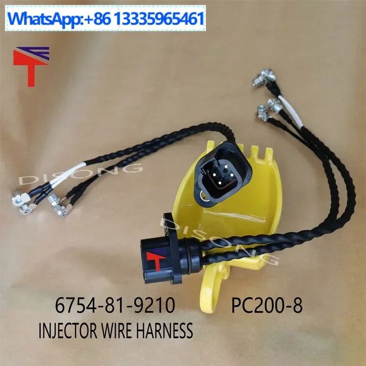 

Injector Linear Speed 6754-81-9210 for PC200-8 Excavator Parts