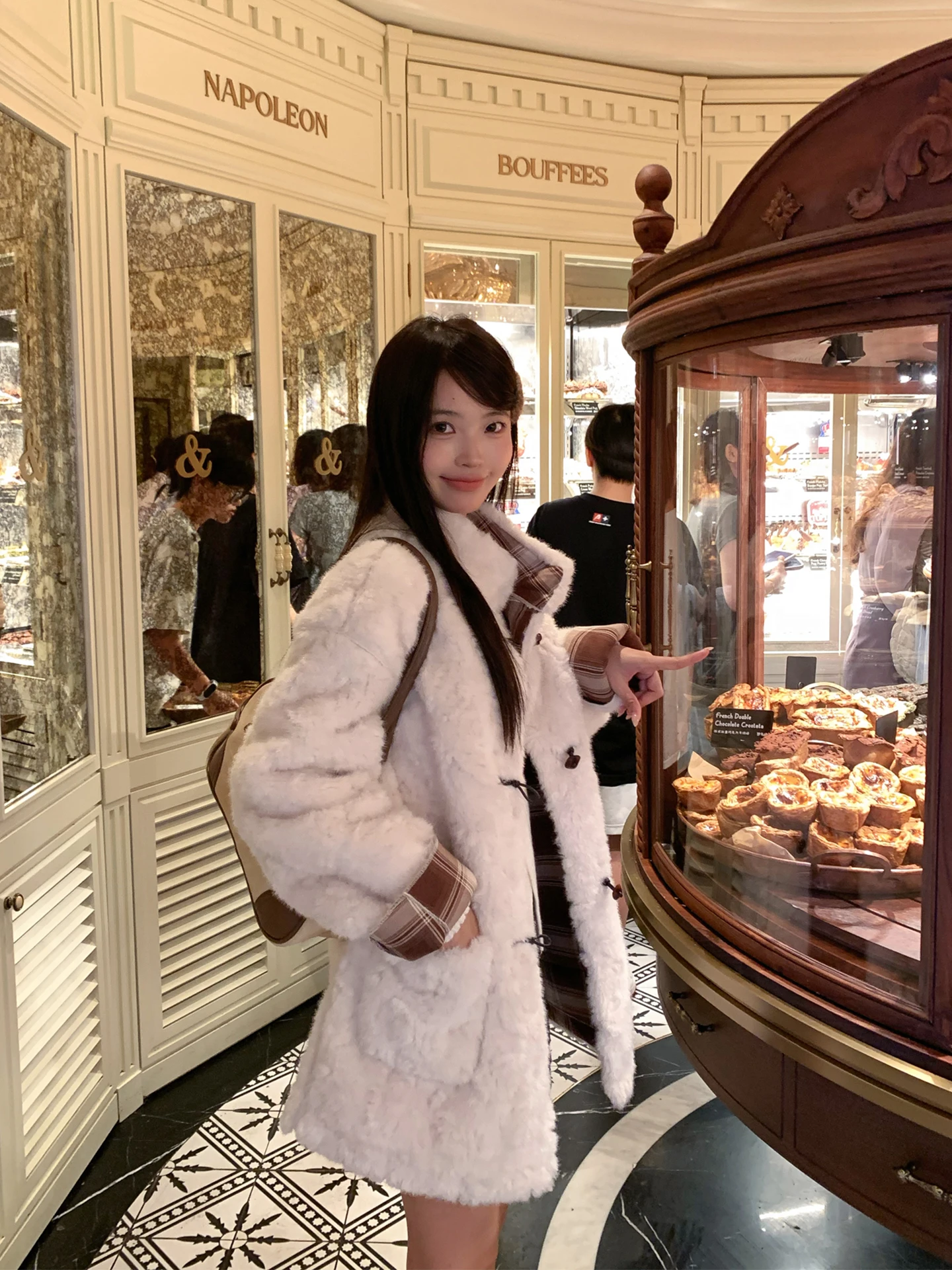 

Sli овечий меховой воротник, повседневная верхняя одежда, женское зимнее пальто, воротник-стойка, застежка на пуговицы, кожаное джинсовое пальто из овчины