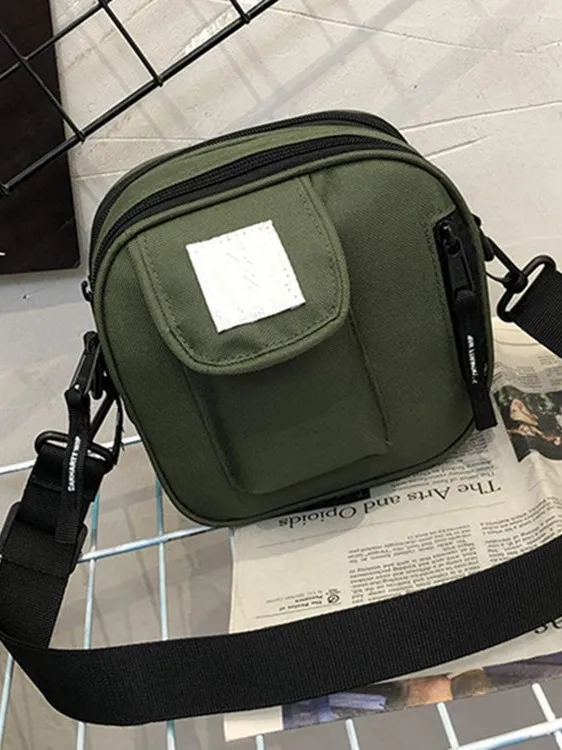 Kleine Umhängetasche für Herren, Arbeits-Crossbody-Tasche, trendige Freizeit-Sporttasche, vielseitige Crossbody-Tasche für Damen – Detail 7