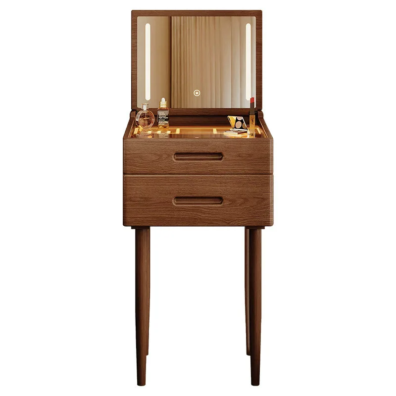 

bedroom household narrow bedside table, small dresser integrated medium and ancient style bedside small apartment table
