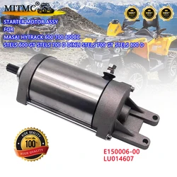 Starter Motor Assy For MASAI HYTRACK 600 700 800cc E150006-00 LU014607 Stels 600 GT Stels 700 D Dinli Stels 700 GT Stels 800 D
