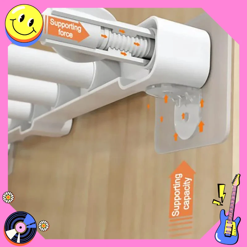 4/10pcs Divisori per guardaroba Staffe per divisori per armadio da cucina appiccicose senza marcatura Staffe di supporto per strato antiscivolo antiscivolo laterale