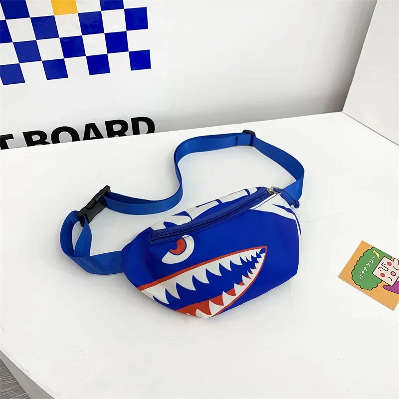 Shark Handsome Small Bag Fashion Net Red Breast Bag Cute Personality Zero Wallet Outgoing Tissue Bag