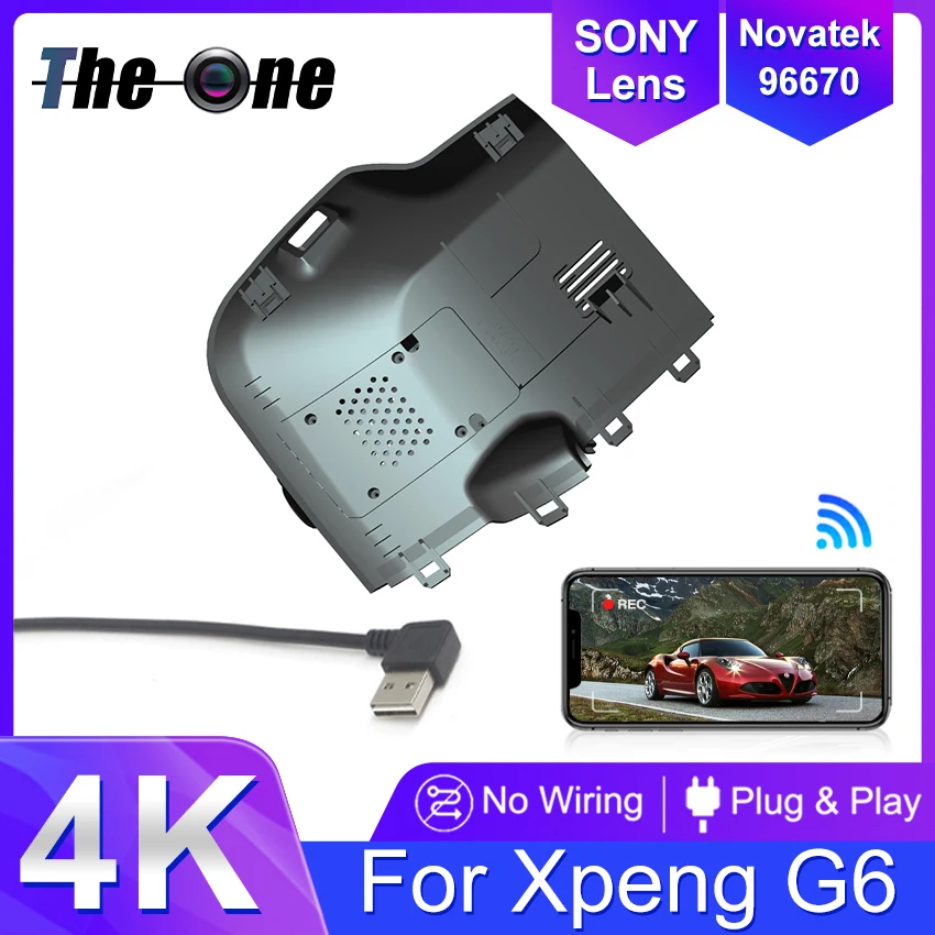 

Новый! Видеорегистратор Plug and Play 4K для XPeng G6 2023 2024 2025 OEM UHD Автомобильный видеорегистратор Автомобильный видеорегистратор Видеокамера