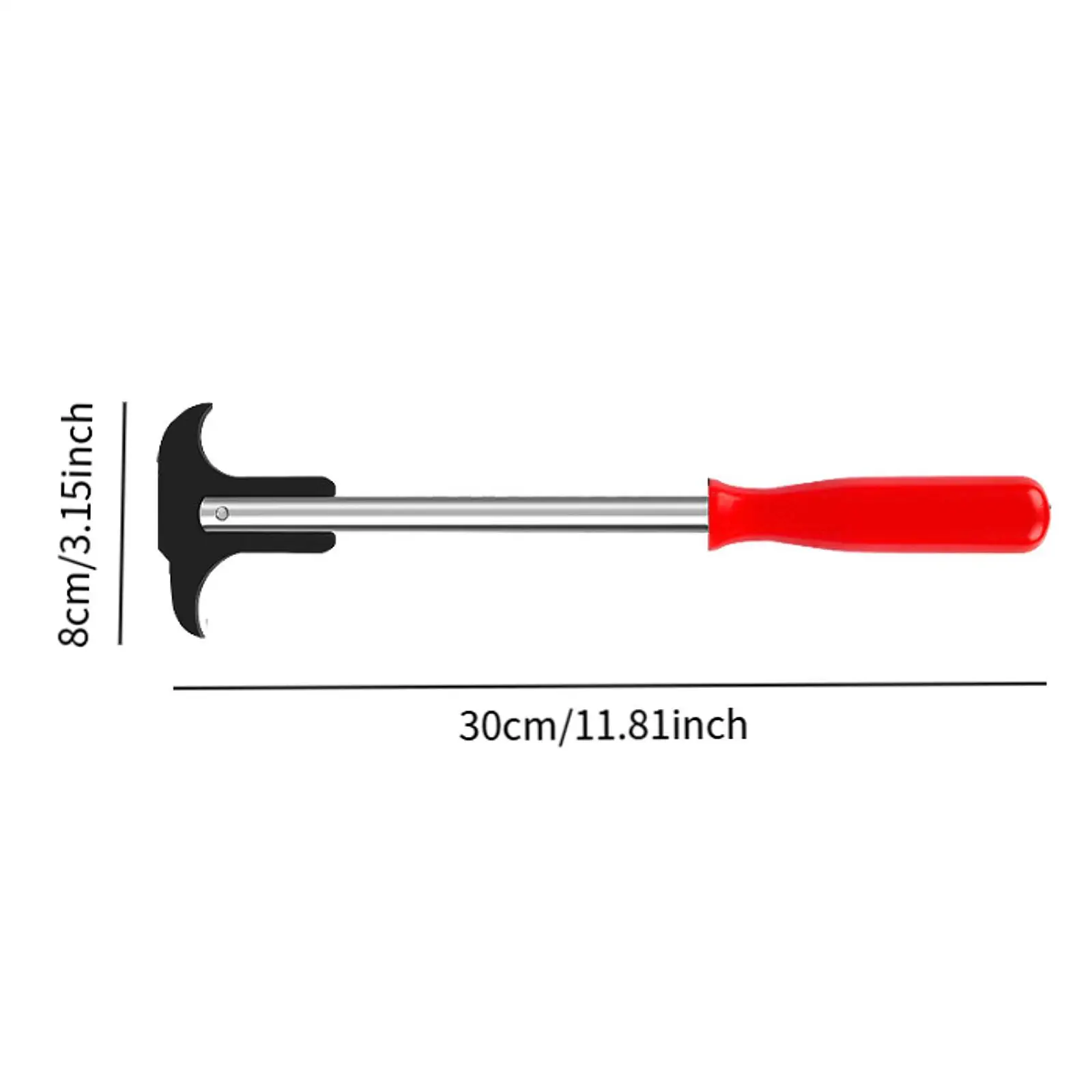 Generic Seal Puller Double Hook Tips Stable Structure Labor Saving Practical Comfortable Professional for Light Trucks