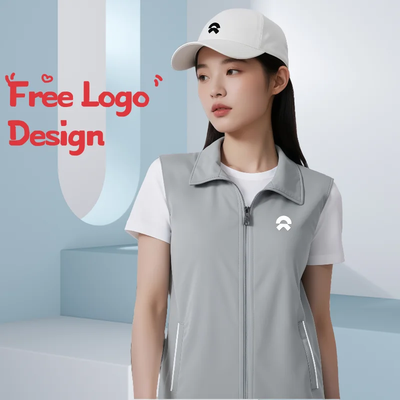 10 ألوان مقاوم للماء أكسفورد النسيج طبقة واحدة سترة التلبيب بلون العمل موحدة فريق موحدة المتطوعين الخيرية سترة مخصصة