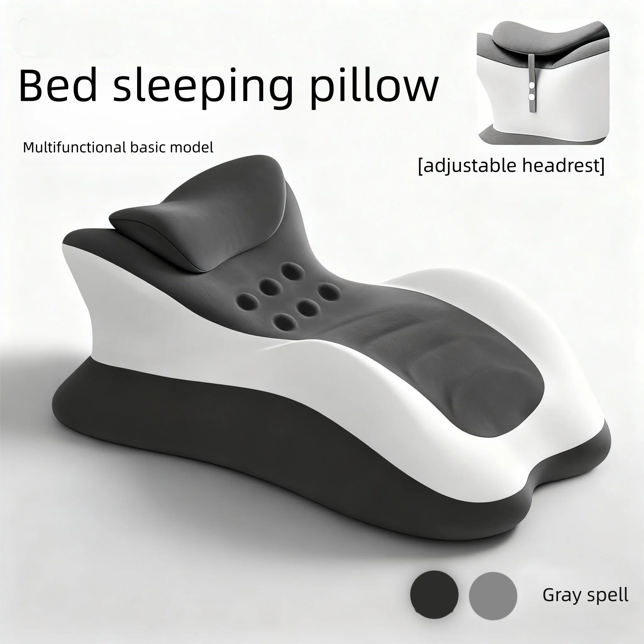 Multifunctional Bed Pillow, Comfortable for Prone Sleeping, Reading Books & Playing Mobile Phone - Image 6