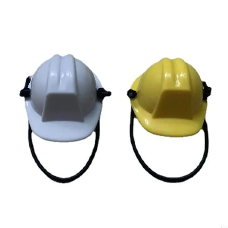 

Small Animal Safety Hat Adjustable Design Mini Hard Hat For Lizards Pet Costume Accessories L5BE