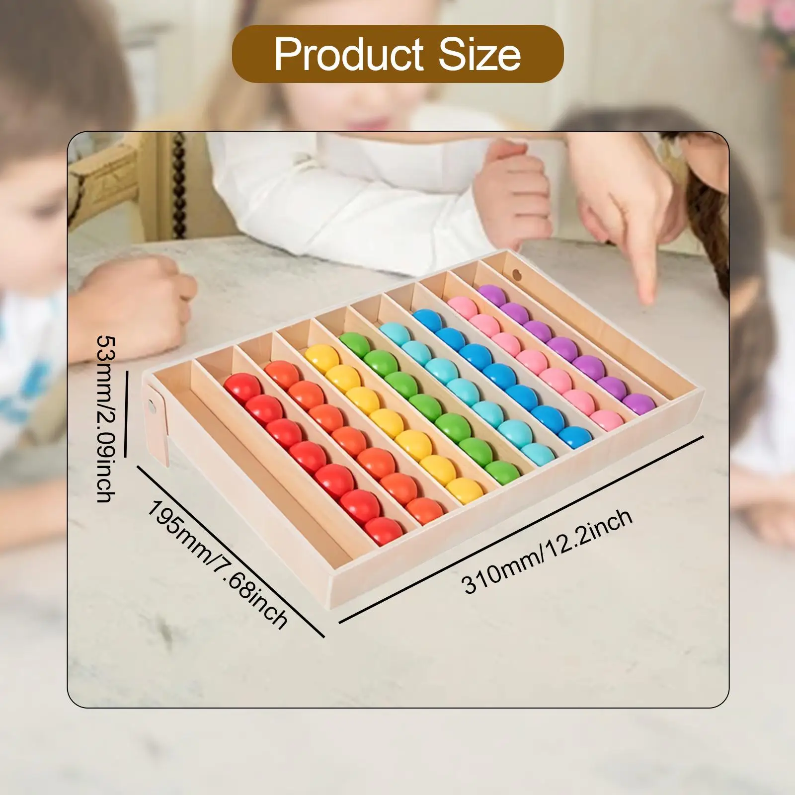 色分けおもちゃ 教育用 ポータブル カラーマッチング 手と目の協調